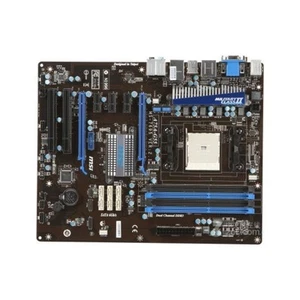 MSI A75A-G55 Motherboard AMD A75 DDR3 Socket FM1 ATX w/ IO Shield - Picture 1 of 2
