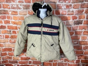 vintage JNCO down filled bubble puffer jacket sz M reversible 90s y2k - Picture 1 of 11