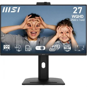 MON 27IPS WQHD BK MM PVT DOCK WEBC MSI PRO MP275QPDG 1MS 100HZ WEBCAM - Foto 1 di 4