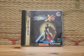 Rockman X4 Sega Saturn SS Japan Very Good Condition!