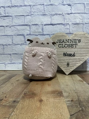 Pusheen Pink Sweater Weather 9.5” Plush Exclusive Rare - Image 1 of 4