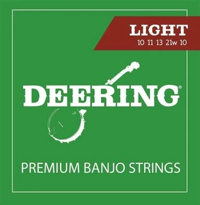 Deering 5-String Banjo Strings  Set Light gauge - Picture 1 of 1