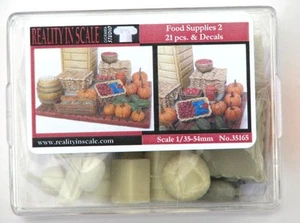 Reality in Scale Resin Diorama 1/35 Food Supplies 2 (21 pezzi) - 35165 - Foto 1 di 1