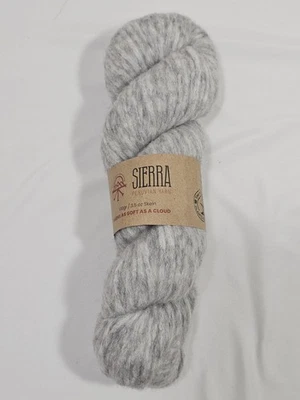 Sierra Pruvian Hilo Gris Andino Sólido Suave Bebé Alpaca/Lana/Nylon Chikan Foto 1 de 4