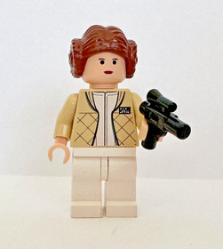 Princess Leia HOTH Hair Bun 4504 6212 Star Wars LEGO&reg; Minifigure SW0113
