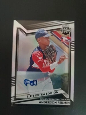 Anderson Fermin 2022 Elite Extra Edition DPO Base Autograph #179 Nrmt - Image 1 of 3
