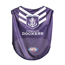 AFL Fremantle Dockers Pet Dog/Puppy Sports Breathable Jersey Clothing/Costume XS