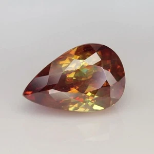 16.52 carats - Alluring Golden Yellow Orange Natural Sphalerite Pear 25013532 - Picture 1 of 7