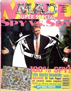 Mad Magazine, Super Special noviembre de 1995 #108, Spy vs Spy ~ Excelente - Imagen 1 de 7