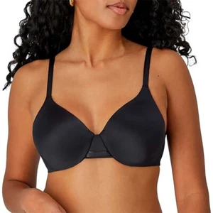Sujetador con aros Bali One Smooth U suavizante y oculto negro 36C nuevo con etiquetas - Imagen 1 de 6