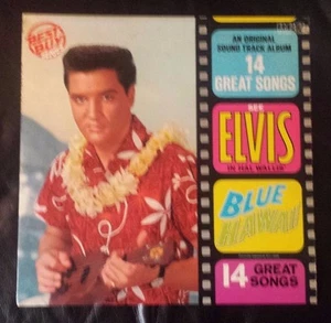 ELVIS PRESLEY ALBUM " BLUE HAWAII" RE. BEST BUY SERIES DOG ON SIDE - Picture 1 of 4