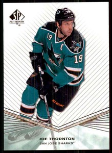 2011-12 SP Authentic Joe Thornton #103