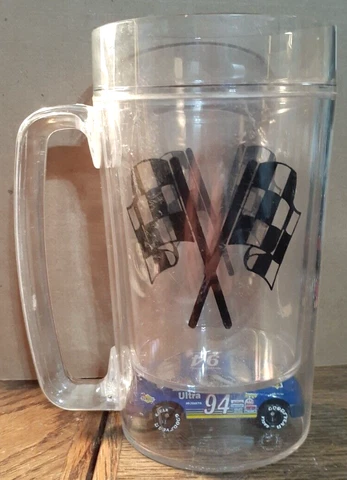 Vintage Nascar Terry Labonte 8 1/2 Inch ThermnoServ Matchbox Car In The Mug Cover