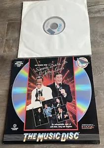 An Evening With Sammy Davis Jr & Jerry Lewis Music Disc Laserdisc 1988 LD Rare - Picture 1 of 5