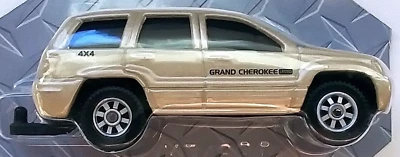 2000 Jeep Grand Cherokee Limited SUV, 1:64 Scale Maisto Die Cast New on Cut Card - Image 1 of 4