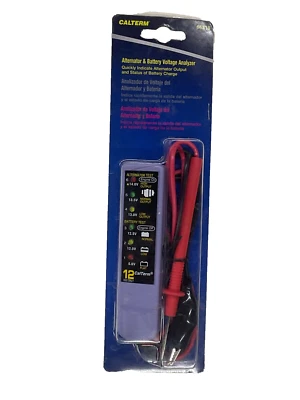 ¡NUEVO! ALTERNADOR Y ANALIZADOR DE BATERÍA CALTERM, 66318 Foto 1 de 3