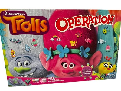 Operation Game - Trolls Edition - Tested & Complete - Dreamwork - Image 1 of 4
