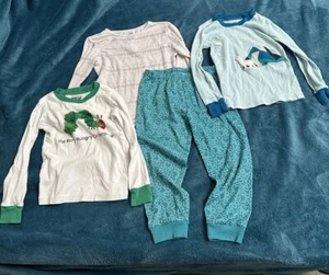 4 Assorted Girls Pajama Tops & Bottoms Sz 5 American Girl Gymboree - Picture 1 of 5