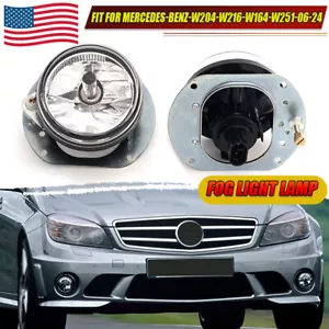 2X Par de luces antiniebla para Mercedes Benz W204 W216 R230 W164 W251 con estilo AMG PKG - Imagen 1 de 13
