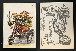 1970 VINTAGE ODD RODS SILLY CYCLES #60 (NO TITLE) FAN ART VARIANT EXC/NM RARE - Picture 1 of 4
