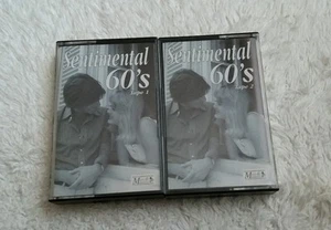 VARIOUS ARTISTS MUSIC & MEMORIES SENTIMENTAL 60's DOUBLE CASSETTE  - Picture 1 of 1