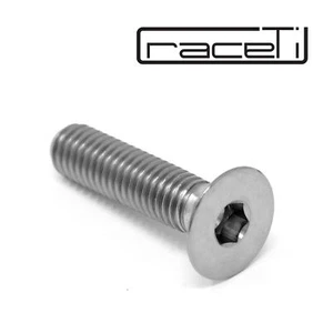 Tornillo de máquina M6 titanio 30 mm avellanado 30 pernos grado 5 Ti DIN 7991 ISO 10642 - Imagen 1 de 2