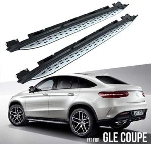 Fits for Mercedes-Benz W166 GLE Coupe 2012-2019 Running Board Nerf Bar Step - Picture 1 of 6