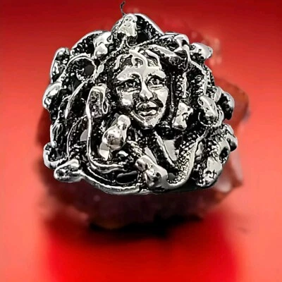 MEDUSA GODDESS RING SIZE 8  - Image 1 of 4