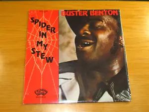 NEW SEALED REISSUE BLUES LP - BUSTER BENTON - RONN 8002 - "SPIDER IN MY STEW" - Imagen 1 de 4