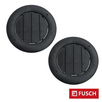 Cubierta de rejilla con persiana de ventilación de aire negra 2 piezas para Ford Expedition 2015-2020 Foto 1 de 4