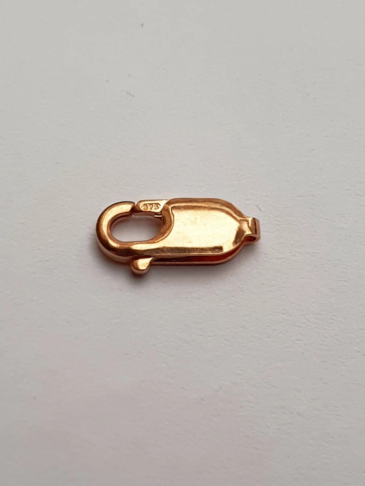 9ct 11mm Red Rose gold 375 Lobster Claw Parrot Trigger Clasp 11mm x 4.50mm - Image 1 of 1