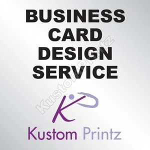 VISITENKARTEN DESIGN SERVICE - KUSTOM PRINTZ - Bild 1 von 6