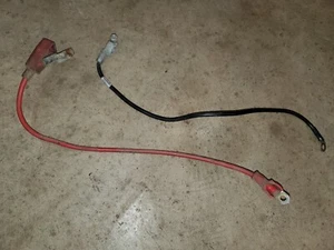 John Deere 345 OEM Battery Cables Positive AM120827 Negative AM124622 325 GX345 - Picture 1 of 4