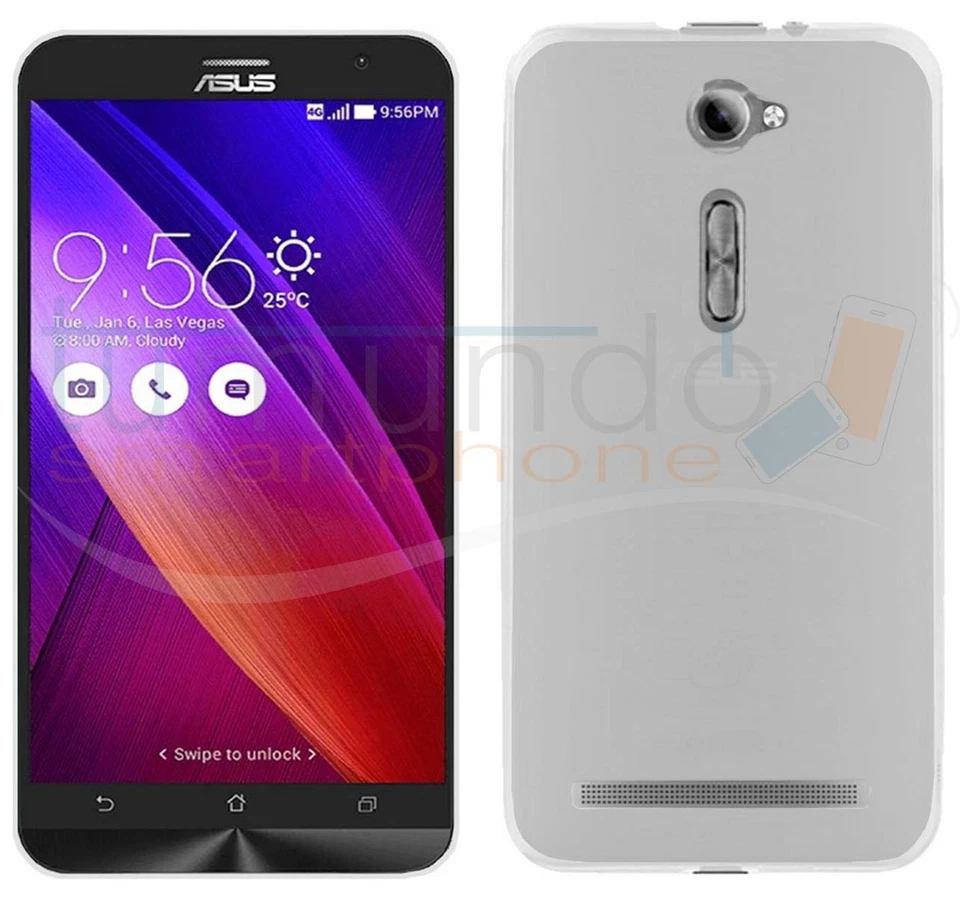 Funda Gel TPU Trasparente +Protezione Per Schermo Per ASUS ZENFONE 2 5" ZE500CL - Immagine 1 di 1