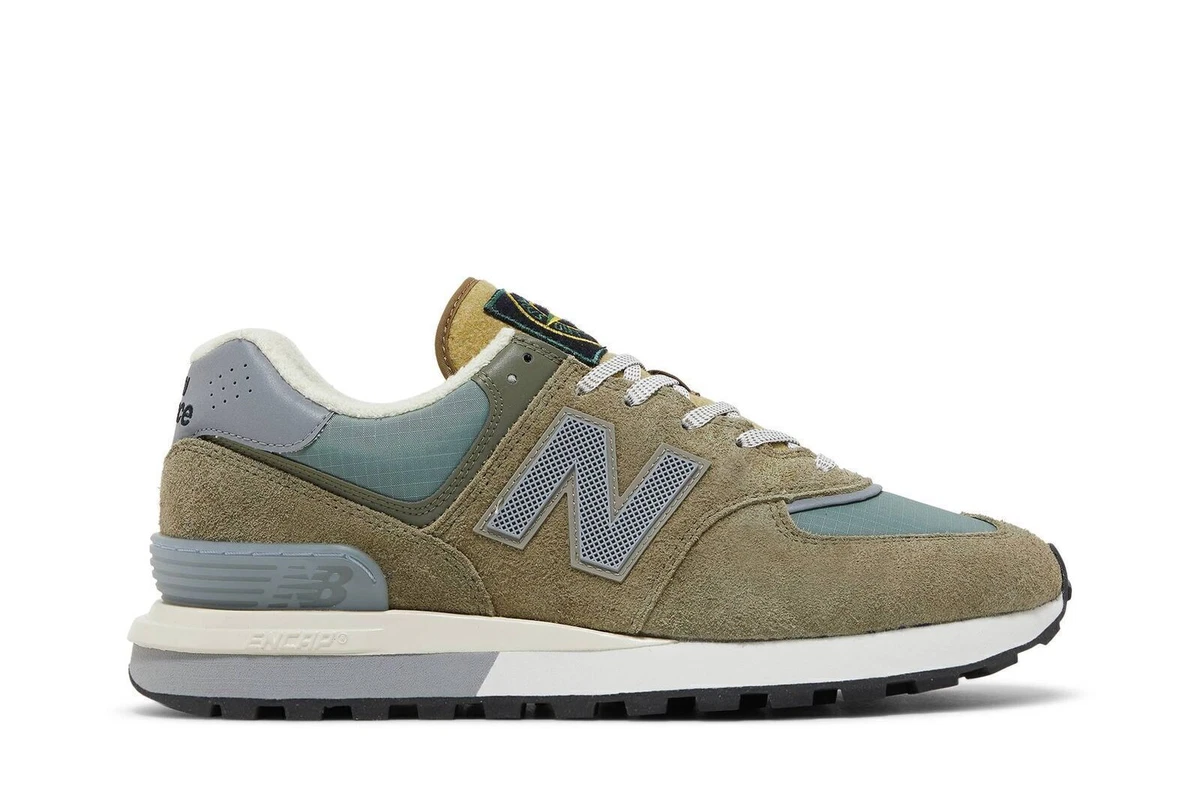 New Balance 574 Legacy x Stone Island Low Steel Blue | eBay