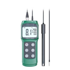 Portable PH Meter Tester Digital Temperature Meter with Calibration Solution - Picture 1 of 13