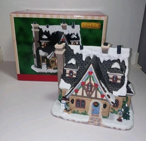 LEMAX Christmas Village "Bristol Estate" #05666 ¡Edificio iluminado con caja original! - Imagen 1 de 24
