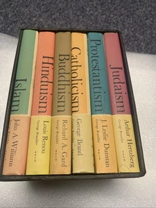Great Religions of Modern Man 6 Volume Boxed Book Set 1961 Geo Braziller - Bild 1 von 5