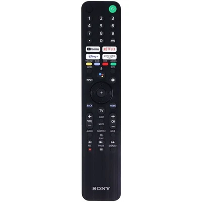 Sony Remote Control (RMF-TX520U) with Microphone for Sony Smart TVs - Black - Image 1 of 3