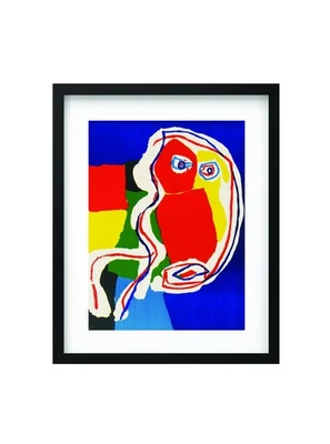 Litografia Karel APPEL com certificado de autenticidade - Imagem 1 de 2