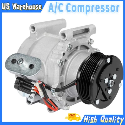 A/C Compressor with Clutch for Chevrolet Trailblazer GMC Envoy 2002-2009 L6 4.2L Foto 1 de 4