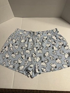 Peanuts Snoopy Pyjama Shorts/Neu ohne Etikett/Damengröße Large (12-14) - Bild 1 von 3