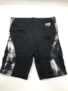 Arena Boys' Swimming Trunks Jammer, Black/White, DE140 UK/USA26 - Picture 1 of 4