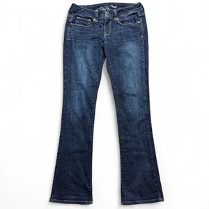 American Eagle Skinny Kick Boot Cut Low-Rise Stretch Jeans Damengröße 6 - Bild 1 von 8
