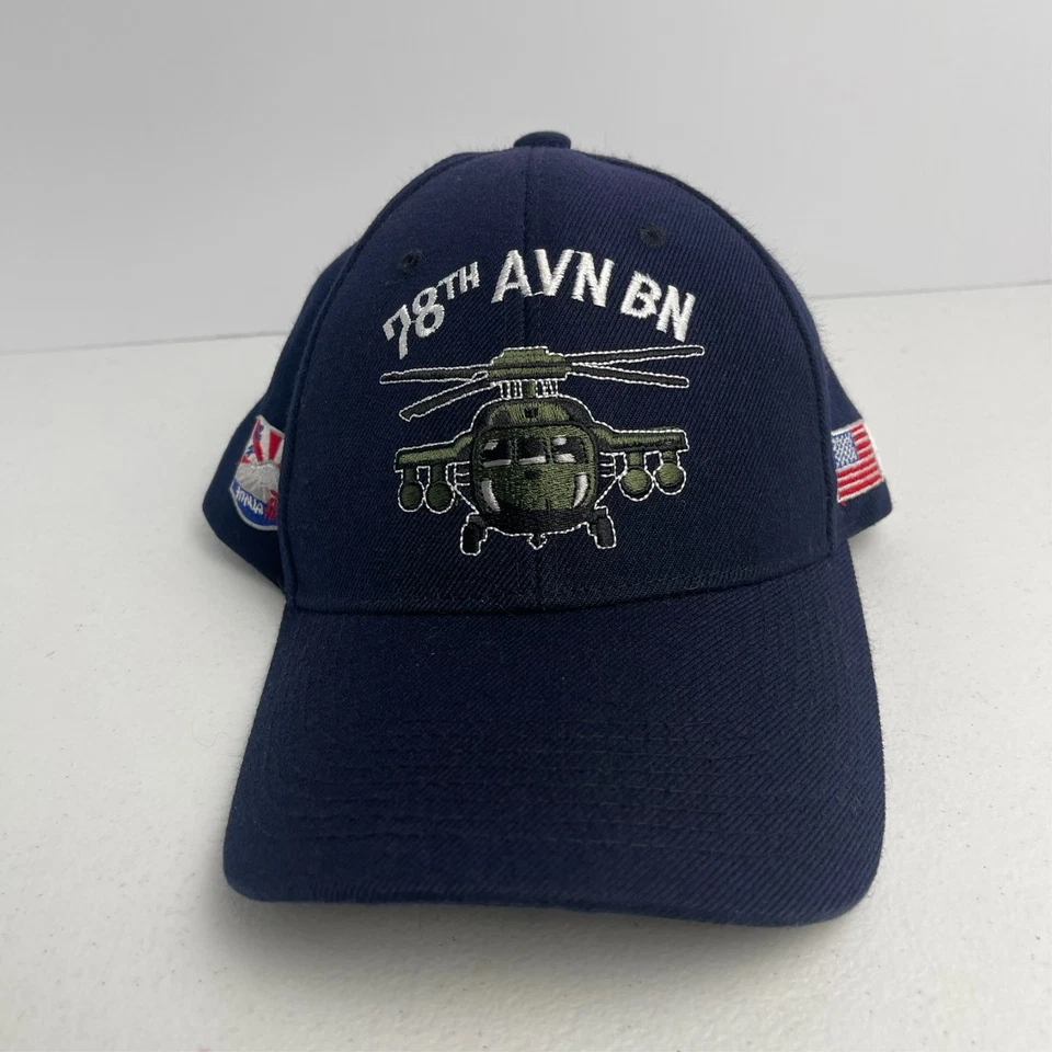78th AVN BN - UH-60A Black Hawk Japan USA adjustable hat - Image 1 of 4