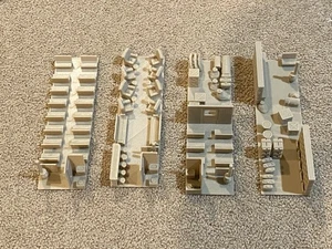 HO Old Time 34’ Overton Coach  Interiors Set Of 4 Fits Round House ￼X X - Picture 1 of 20