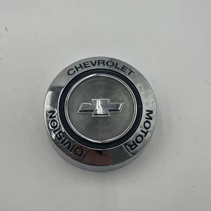 NOS 64 65 66 67 68 69 CHEVY RALLY WIRE HUB CAMARO CHEVELLE CENTER CAP 3908762 - Picture 1 of 8