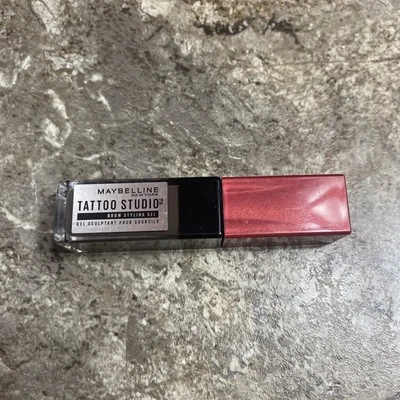 Gel para peinar cejas Maybelline Tattoo Studio, #260 marrón profundo nuevo sin caja Foto 1 de 4