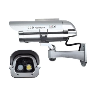 Plastic Dummy Surveillances Device Solar Power 120° Movement Sensing for House - Picture 1 of 8