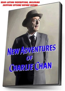 NEW ADVENTURES OF CHARLIE CHAN TV SERIES REMASTERED DVD COMPLETE 39 EPISODES - Picture 1 of 1